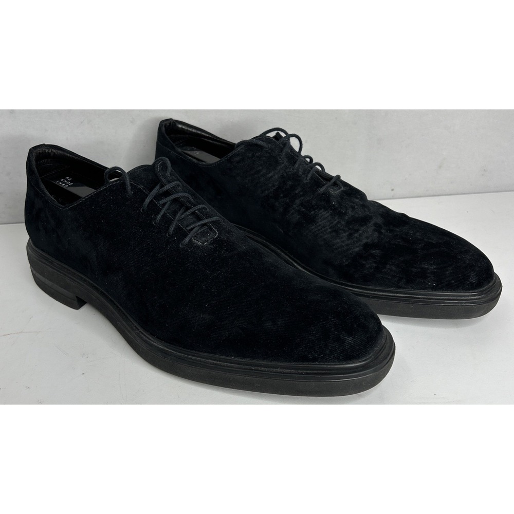 Men's Donald J Pliner Eduardo-UD Black Velvet 9.5M Made In Brazil
